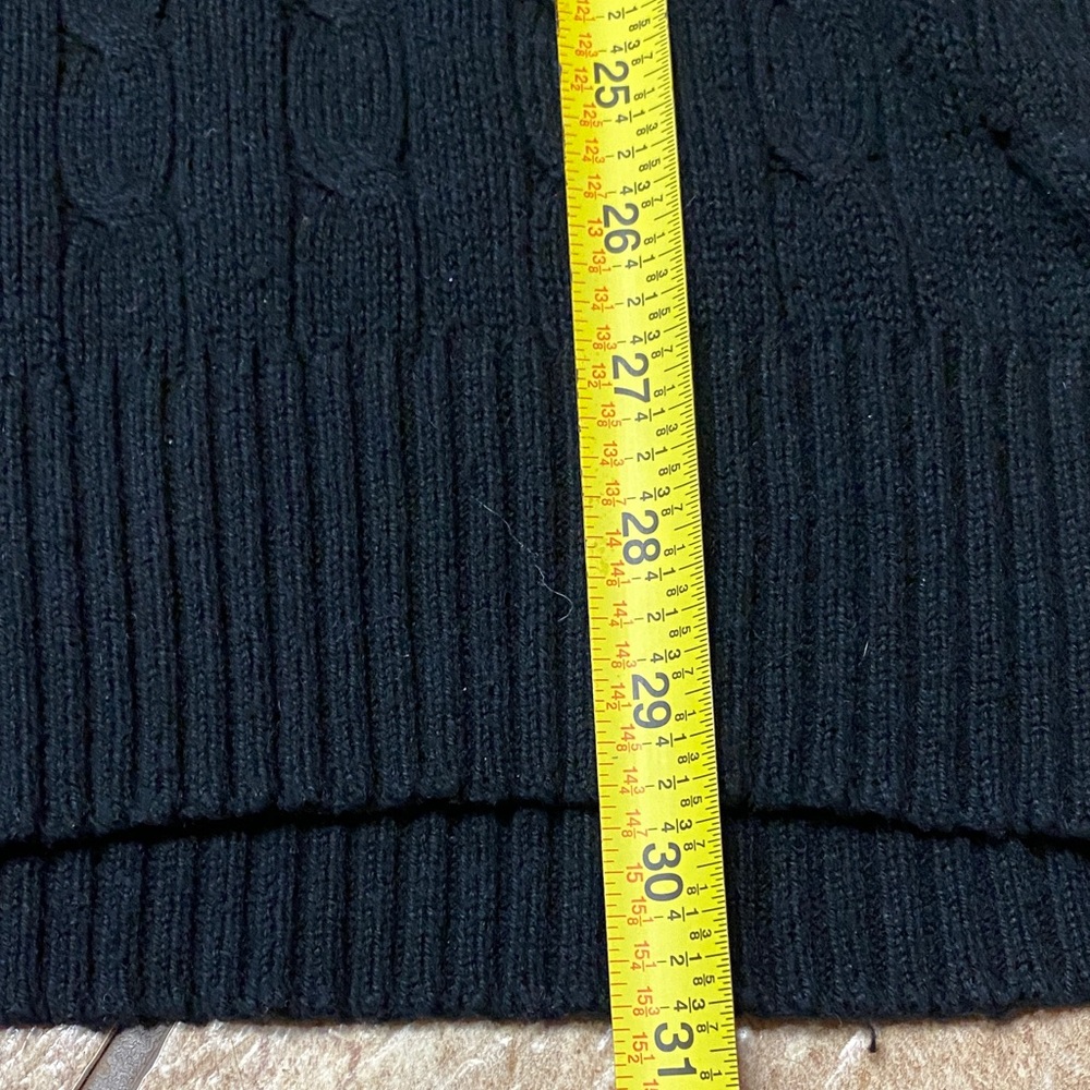 GAP Elegant Black Knit Sleeveless Top Longer Length Medium Tall Spring Summer - Picture 6 of 8